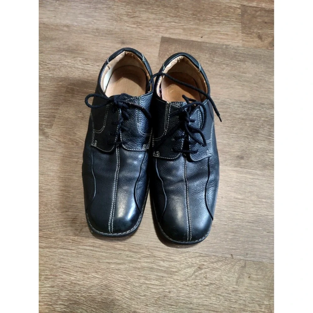 Lot of 3 Men's‎ Black Shoes Dockers,Pronto Uomo,Giorgio Brutini size 10 &11